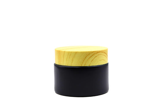 30ML กระปุกแก้วเครื่องสําอางใสสําหรับการดูแลผิวชั้นสูง